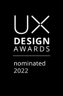 UX Design Awards nominated 2022