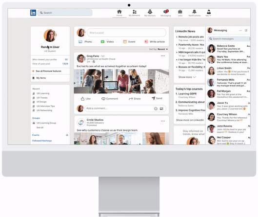 Final Video Chat System secondary route screen showing video chat through messaging
