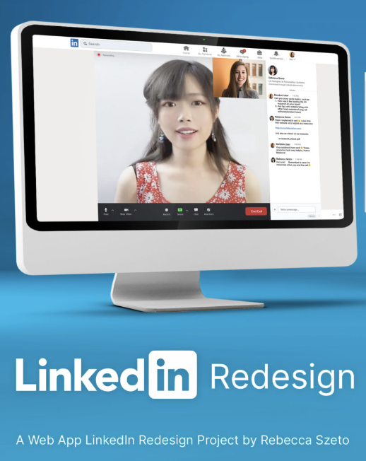 LinkedIn Mentorship — personal redesign project cover