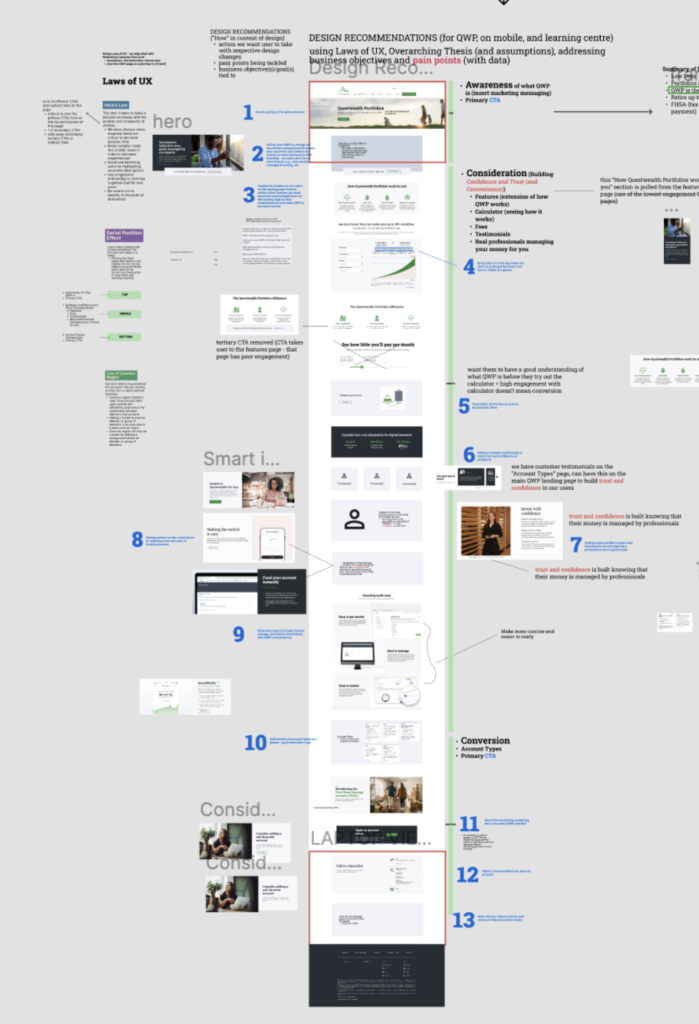 Design recommendations rough draft overview